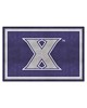 Fan Mats  LLC Xavier Musketeers 5x8 Rug Navy