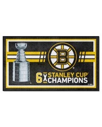 Boston Bruins 3x5 Rug Dynasty by   