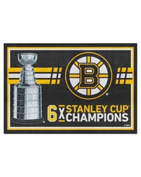 Boston Bruins 5x8 Rug Dynasty by   