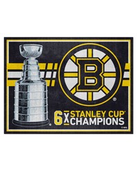 Boston Bruins 8x10 Rug Dynasty by   