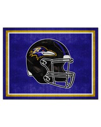 Baltimore Ravens 8x10 Rug by   