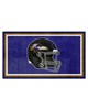 Fan Mats  LLC Baltimore Ravens 3x5 Rug Purple