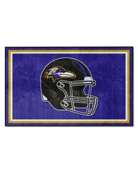 Baltimore Ravens 4x6 Rug by   