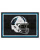 Fan Mats  LLC Carolina Panthers 5x8 Rug Black