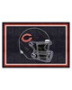 Fan Mats  LLC Chicago Bears 5x8 Rug Navy