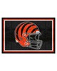 Fan Mats  LLC Cincinnati Bengals 5x8 Rug Black