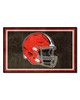 Fan Mats  LLC Cleveland Browns 4x6 Rug Brown