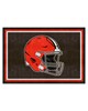 Fan Mats  LLC Cleveland Browns 5x8 Rug Brown