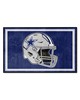 Fan Mats  LLC Dallas Cowboys 4x6 Rug Navy