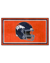 Denver Broncos 3x5 Rug by   