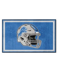 Detroit Lions 4x6 Rug by   