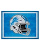 Fan Mats  LLC Detroit Lions 8x10 Rug Blue