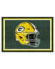 Fan Mats  LLC Green Bay Packers 5x8 Rug Green