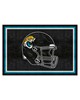 Fan Mats  LLC Jacksonville Jaguars 5x8 Rug Black