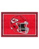 Fan Mats  LLC Kansas City Chiefs 5x8 Rug Red