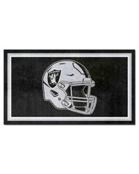 Las Vegas Raiders 3x5 Rug by   