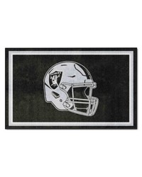 Las Vegas Raiders 4x6 Rug by   