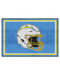 Los Angeles Chargers 5x8 Rug by   