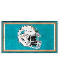 Miami Dolphins 3x5 Rug by   