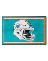 Miami Dolphins 4x6 Rug by   