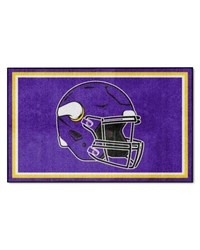 Minnesota Vikings 4x6 Rug by   