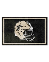 New Orleans Saints 4x6 Rug by   