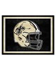 Fan Mats  LLC New Orleans Saints 8x10 Rug Black