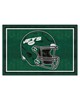 Fan Mats  LLC New York Jets 5x8 Rug Green