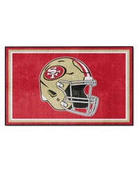 San Francisco 49ers 4x6 Rug by   