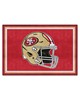 Fan Mats  LLC San Francisco 49ers 5x8 Rug Red