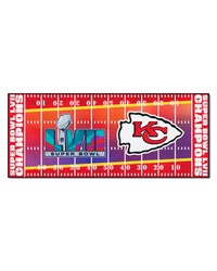 Kansas City Chiefs Football Field Runner by   