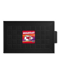 Kansas City Chiefs Medallion Door Mat by   