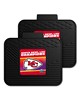 Fan Mats  LLC Kansas City Chiefs 2 Utility Mats Black