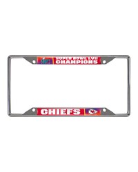 Kansas City Chiefs License Plate Frame by   