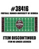 Fan Mats  LLC Georgia Bulldogs Football Field Runner Gray