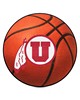 Fan Mats  LLC Utah Utes Basketball Mat Orange