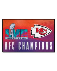 Kansas City Chiefs Starter Mat AFC Champions by   