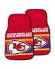 Fan Mats  LLC Kansas City Chiefs 2-pc Carpet Car Mat Set Red