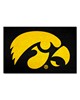 Fan Mats  LLC Iowa Hawkeyes Starter Mat Black