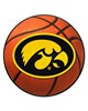 Fan Mats  LLC Iowa Hawkeyes Basketball Mat Orange