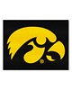 Fan Mats  LLC Iowa Hawkeyes All-Star Mat Black