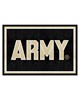 Fan Mats  LLC Army West Point Black Knights 5x8 Rug Black