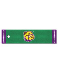 Western Illinois Leathernecks Putting Green Mat by   