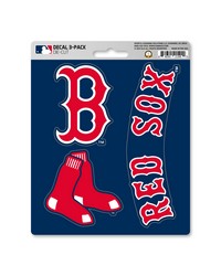 Boston Red Sox Decal 3-pk by   