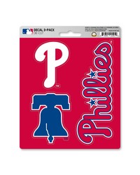 Philadelphia Phillies Decal 3-pk by   