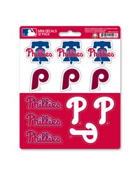 Philadelphia Phillies Mini Decal 12-pk by   