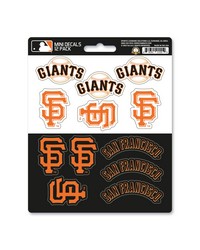 San Francisco Giants Mini Decal 12-pk by   