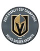 Fan Mats  LLC Vegas Golden Knights Puck Mat Gray