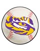 Fan Mats  LLC LSU Tigers Baseball Mat White