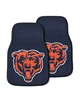 Fan Mats  LLC Chicago Bears 2-pc Carpet Car Mat Set Navy Blue